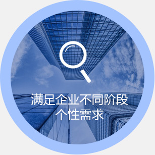 滿足企業(yè)不同階段個(gè)性需求；